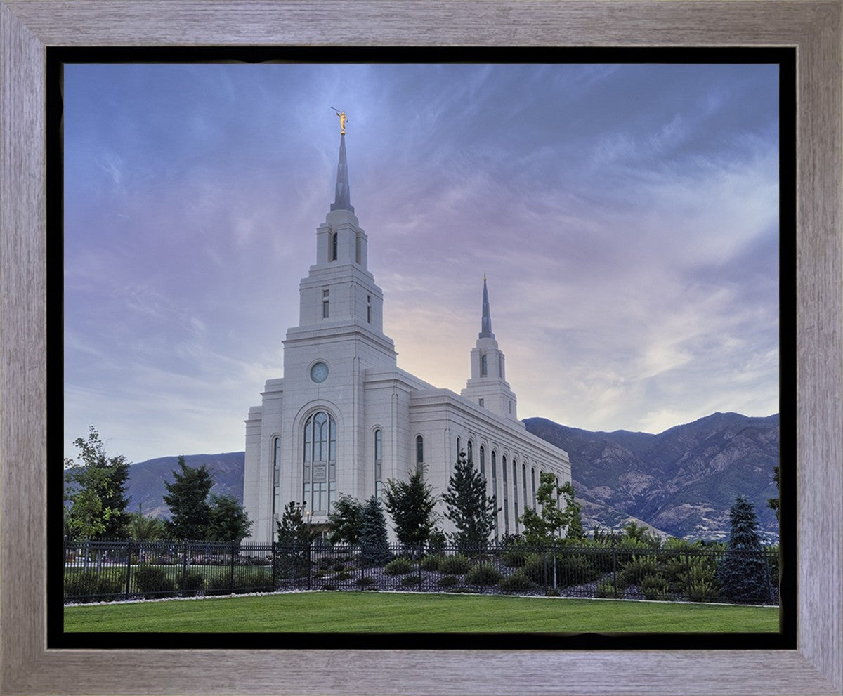 Layton Utah Morning Vista Gallery Wrap