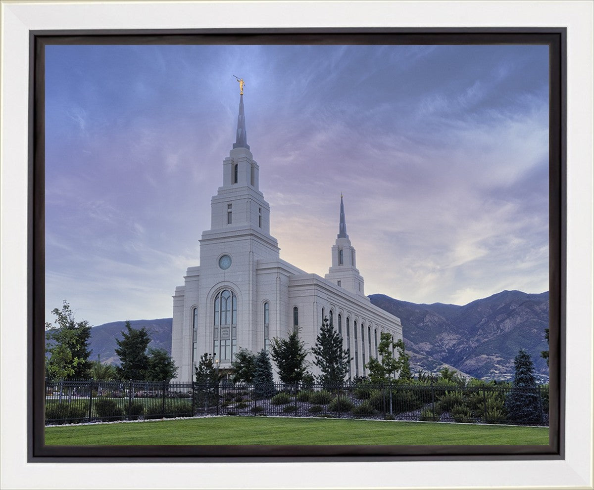 Layton Utah Morning Vista Gallery Wrap