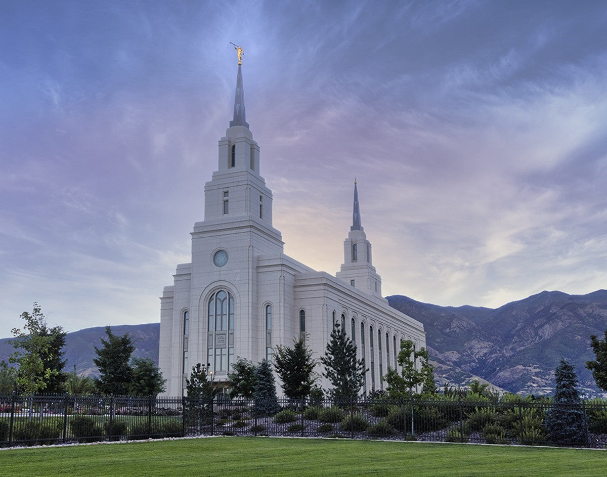 Layton Utah Morning Vista Gallery Wrap