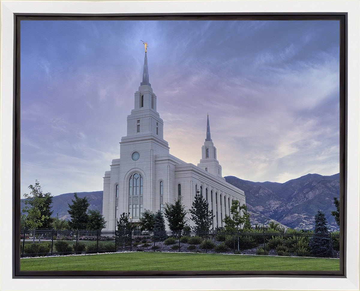 Layton Utah Morning Vista Gallery Wrap