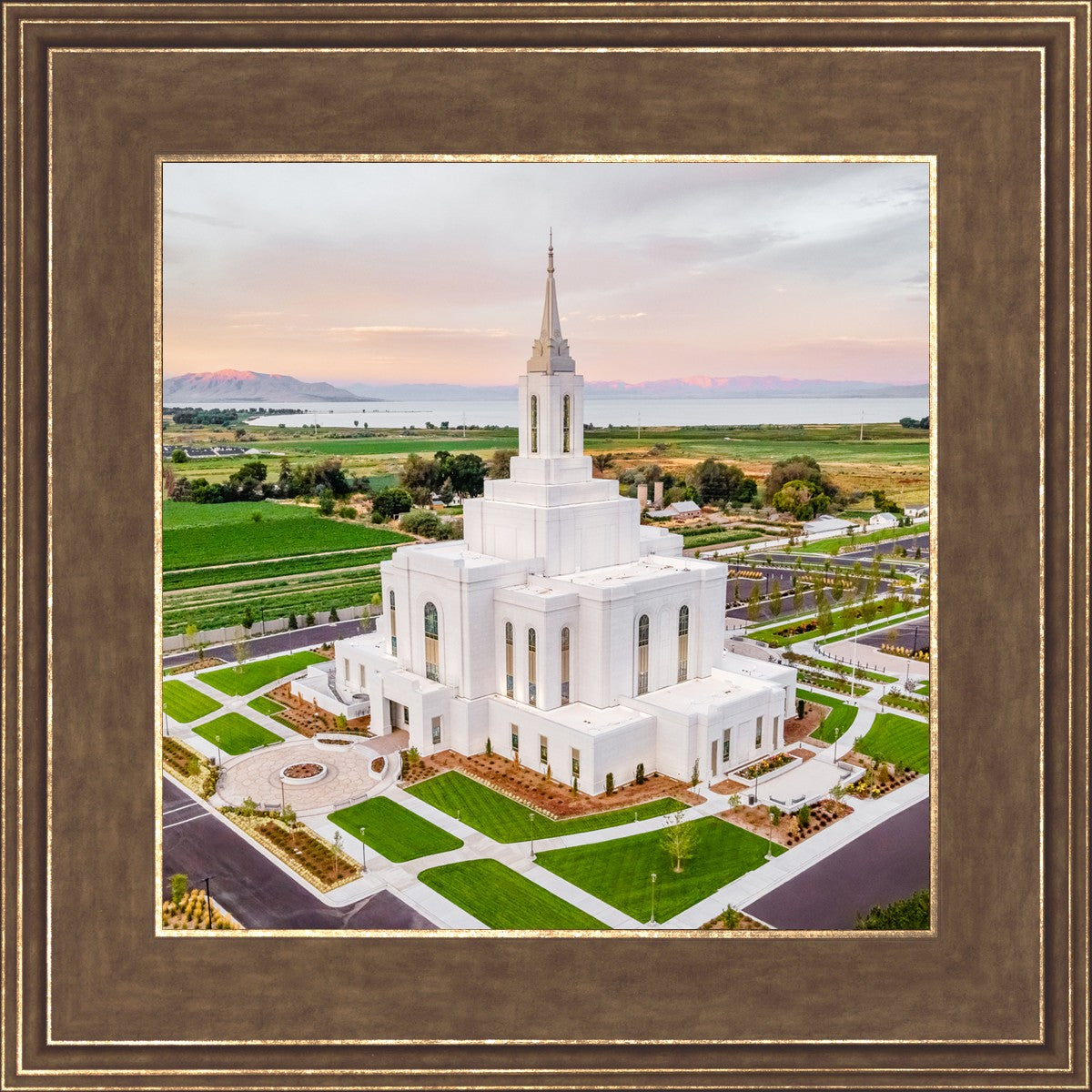 Orem Utah Sunrise Glow