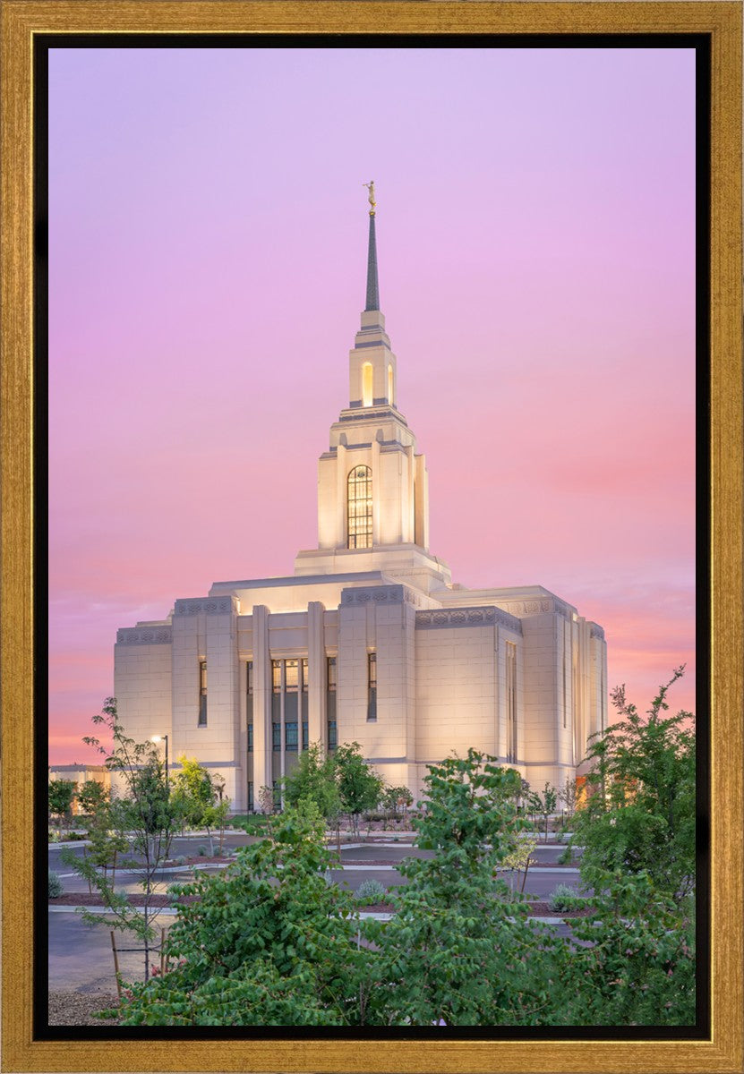 Red Cliffs Utah Cotton Candy Sunrise