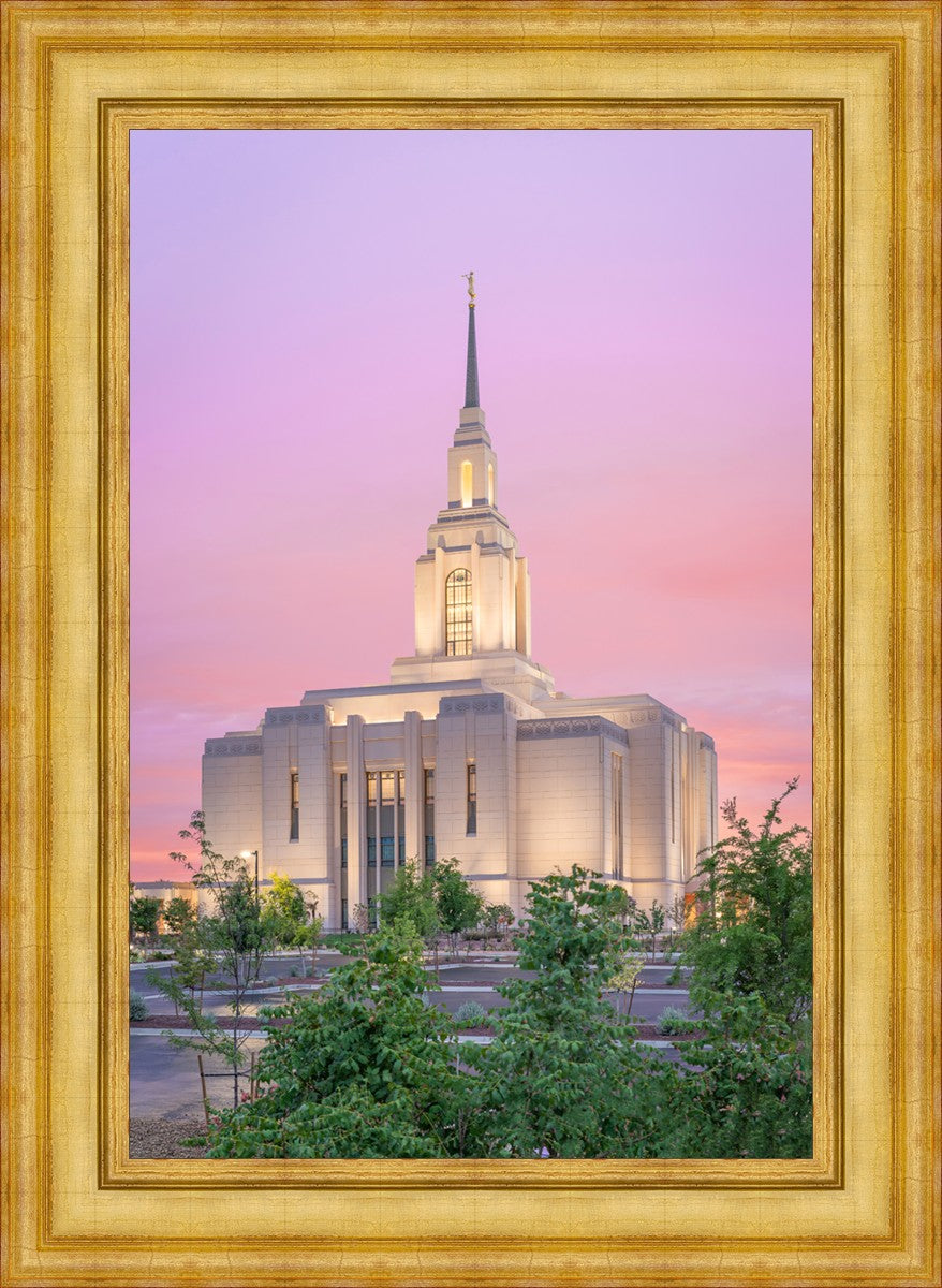 Red Cliffs Utah Cotton Candy Sunrise