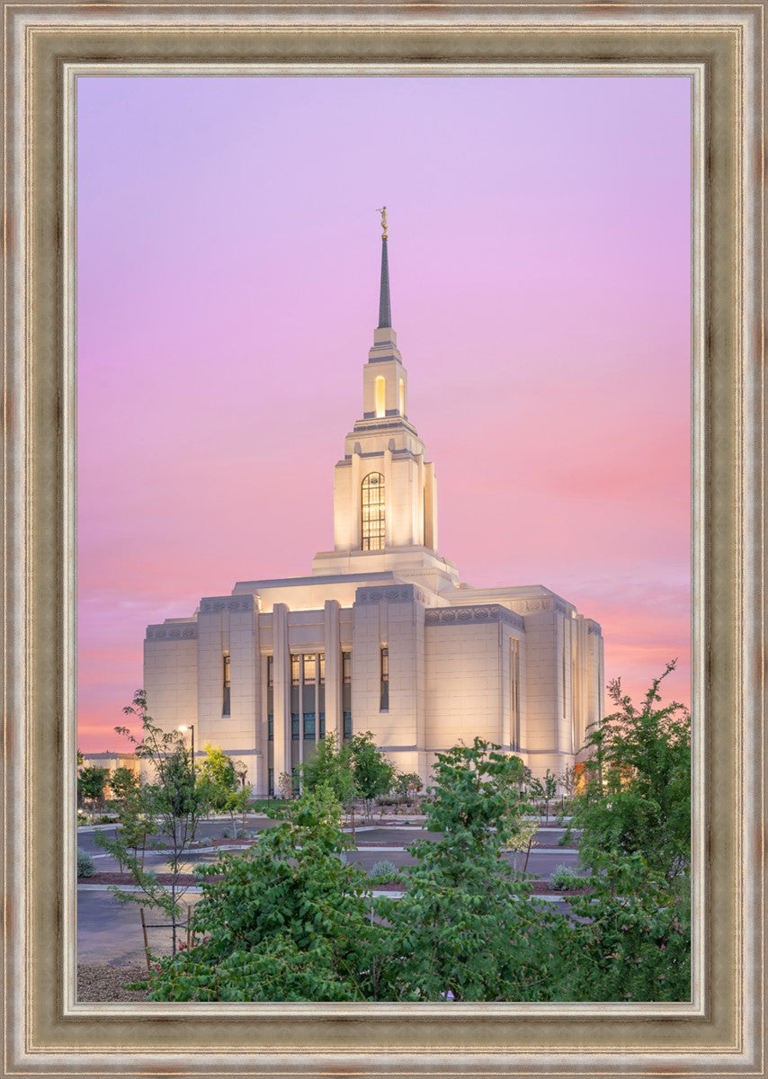 Red Cliffs Utah Cotton Candy Sunrise