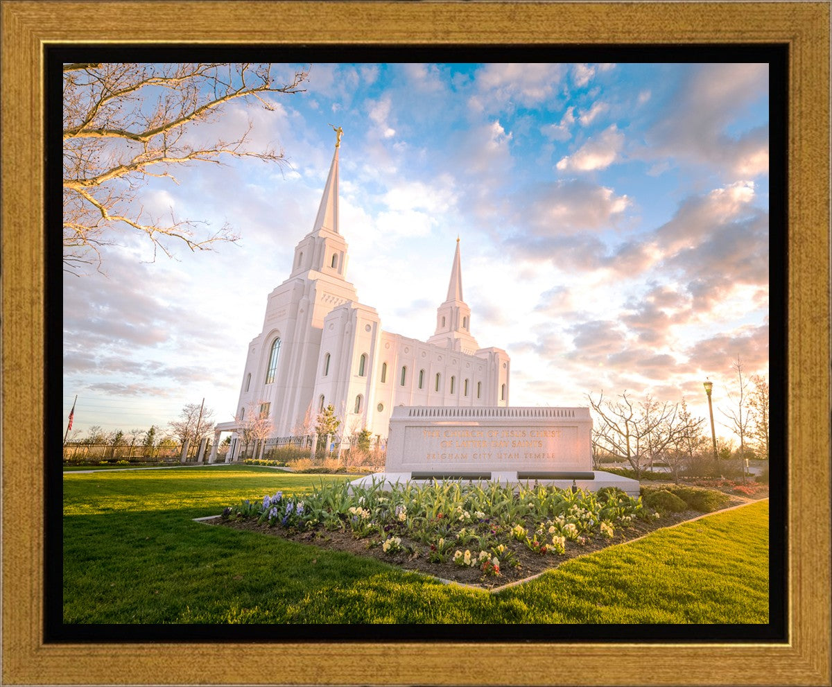Brigham Utah Springs Light
