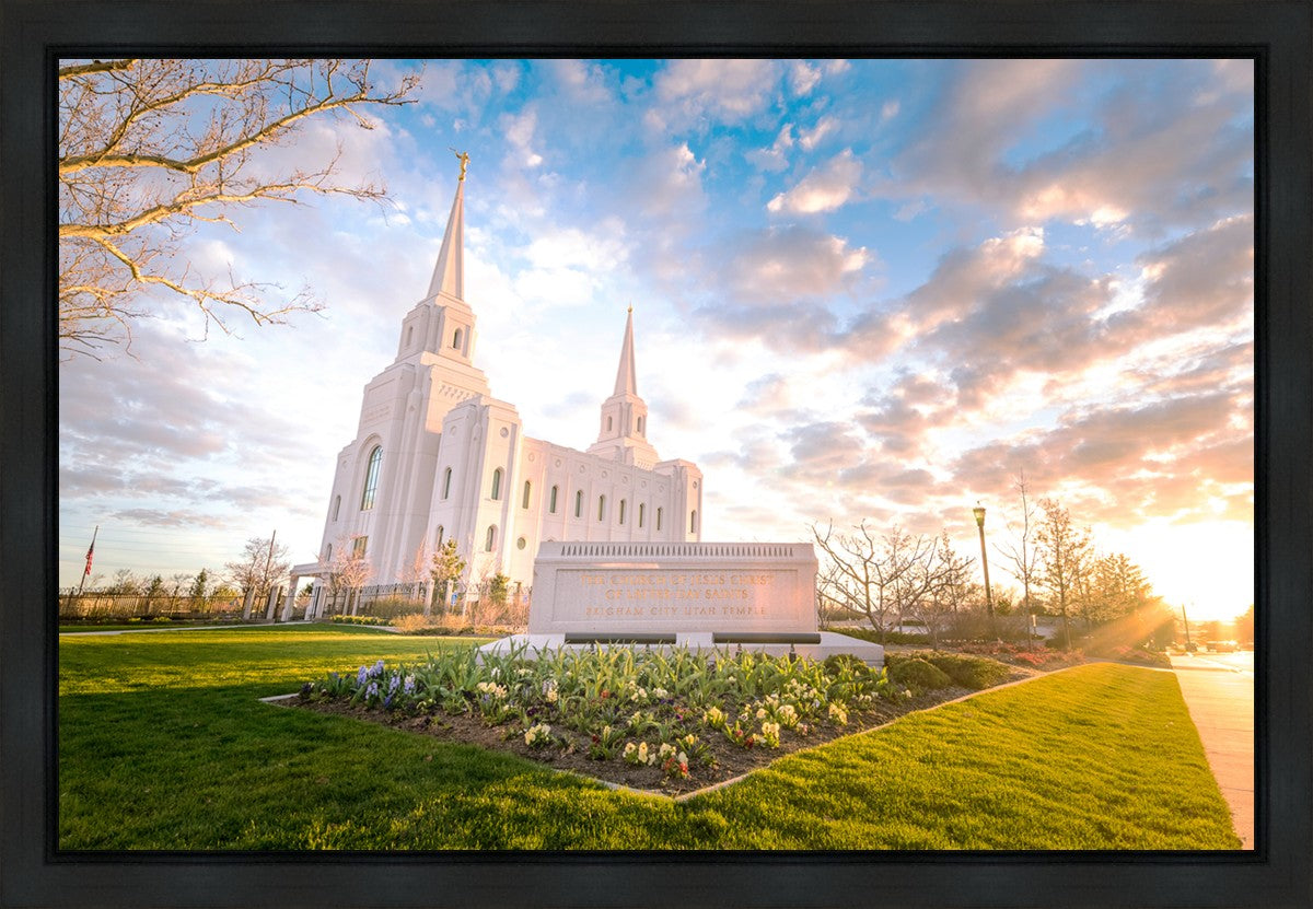 Brigham Utah Springs Light