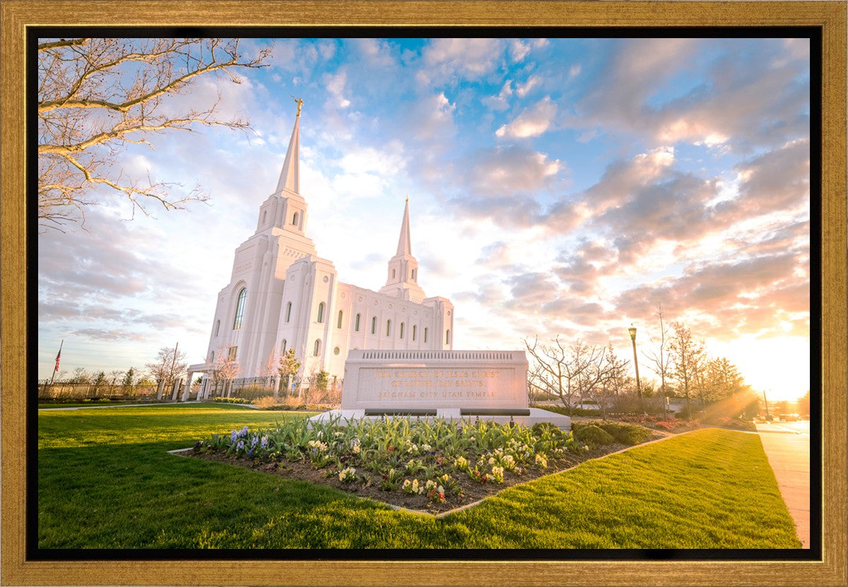 Brigham Utah Springs Light