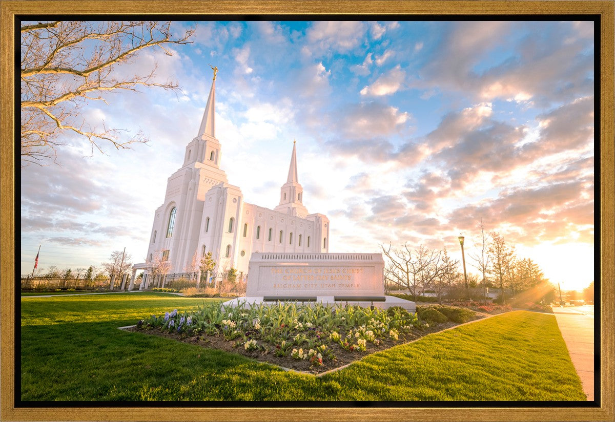 Brigham Utah Springs Light