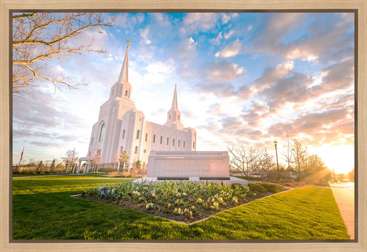 Brigham Utah Springs Light