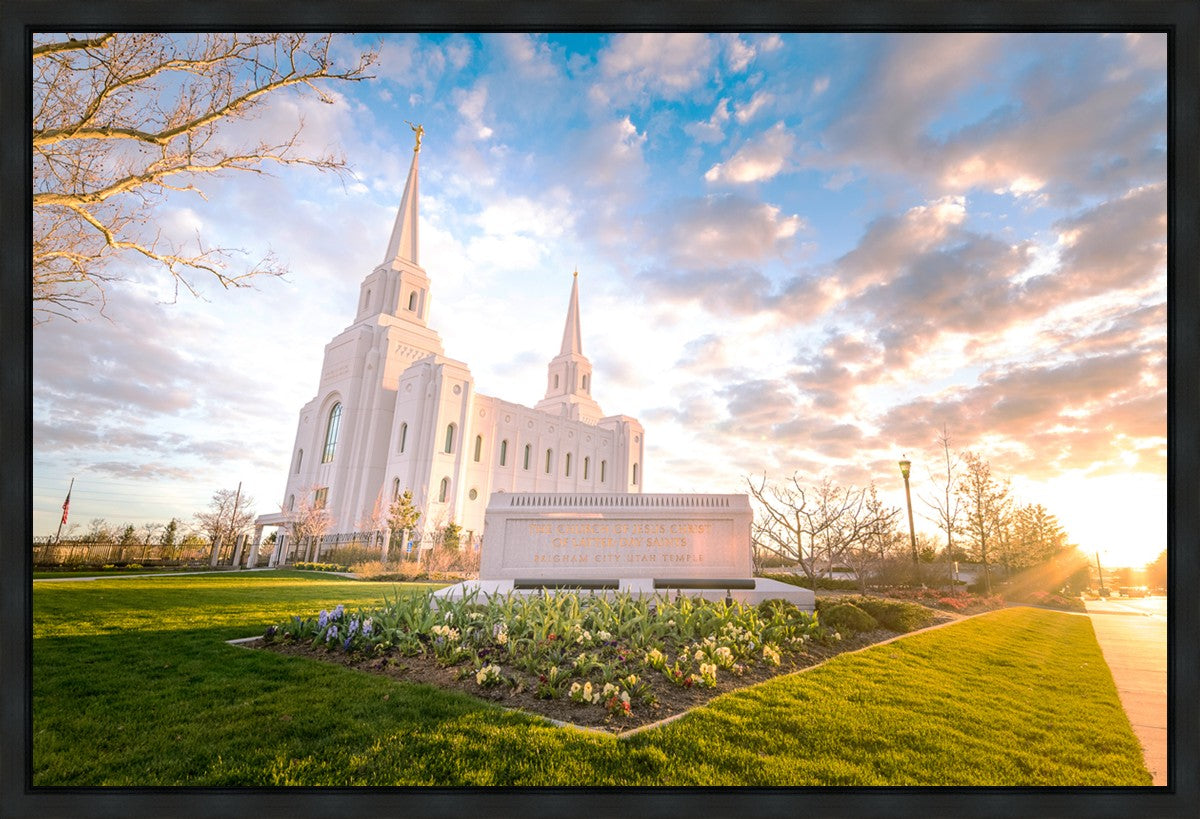 Brigham Utah Springs Light