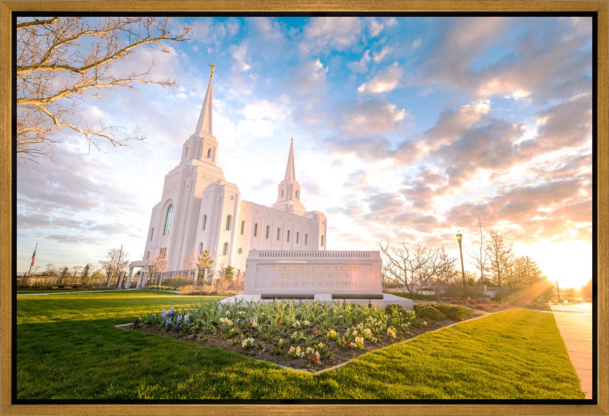 Brigham Utah Springs Light