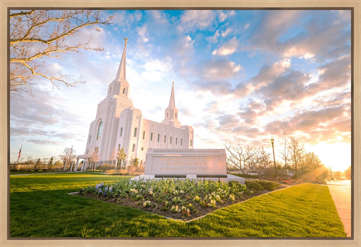 Brigham Utah Springs Light