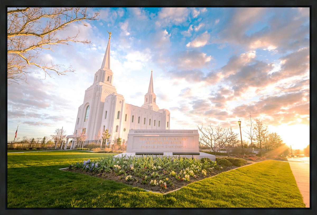 Brigham Utah Springs Light