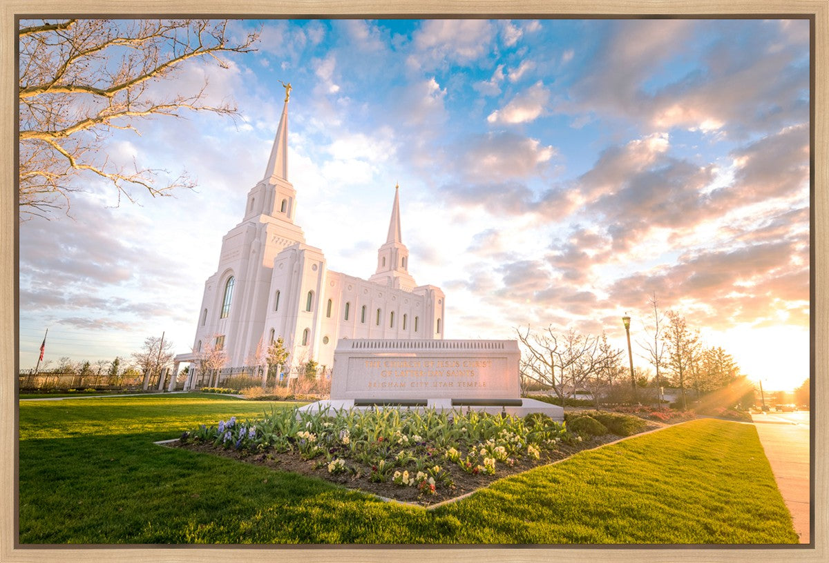 Brigham Utah Springs Light