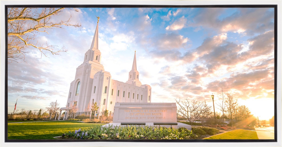 Brigham Utah Springs Light