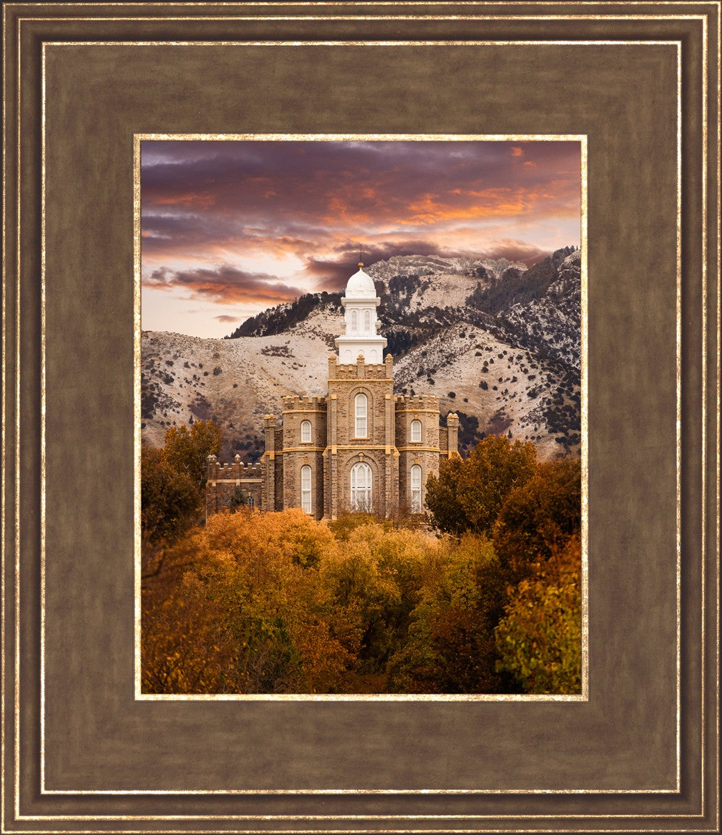 Logan Utah Fall Sunrise