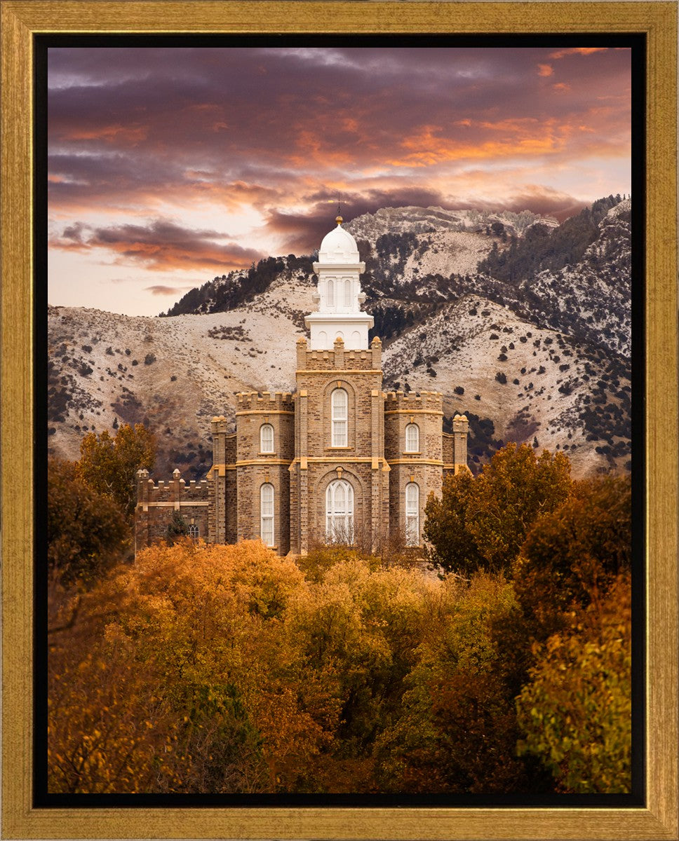 Logan Utah Fall Sunrise