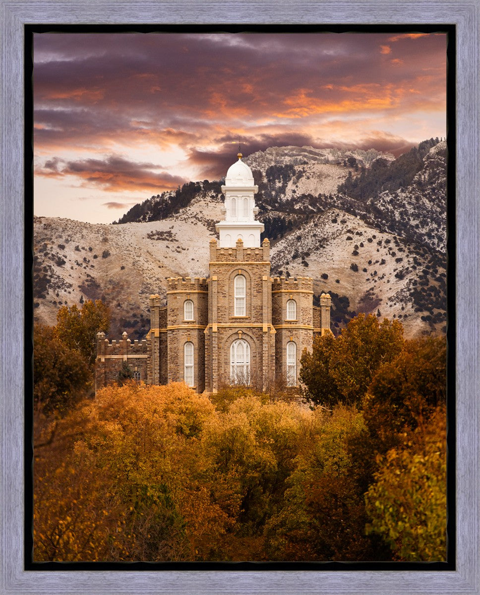 Logan Utah Fall Sunrise