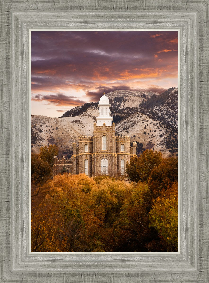 Logan Utah Fall Sunrise