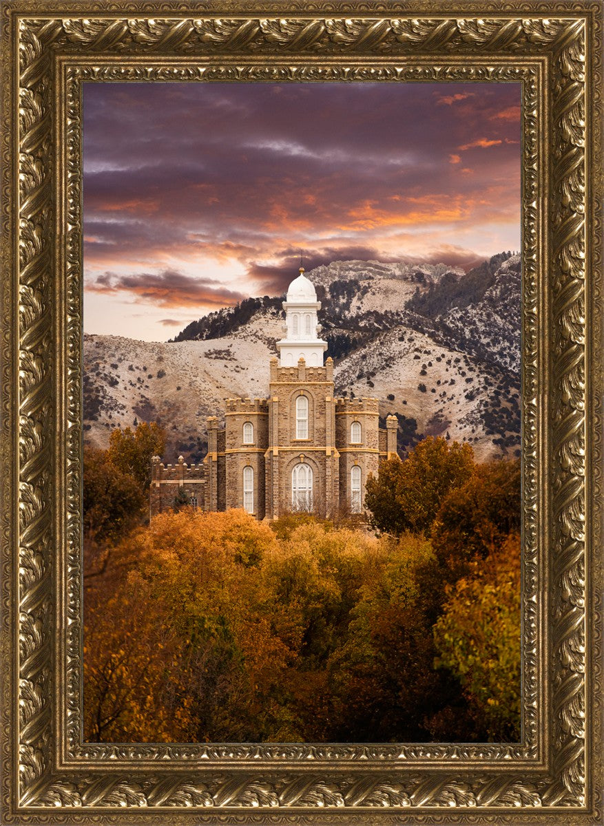 Logan Utah Fall Sunrise