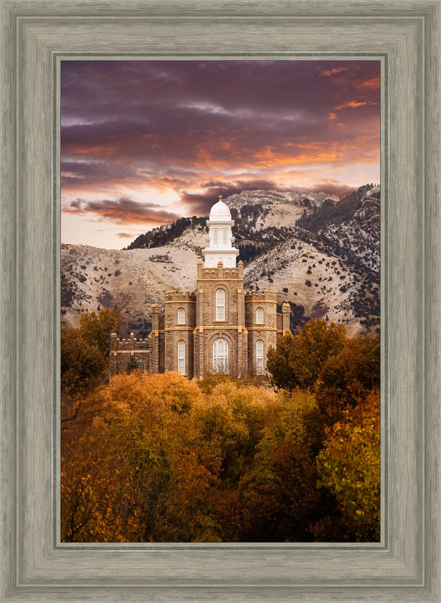 Logan Utah Fall Sunrise