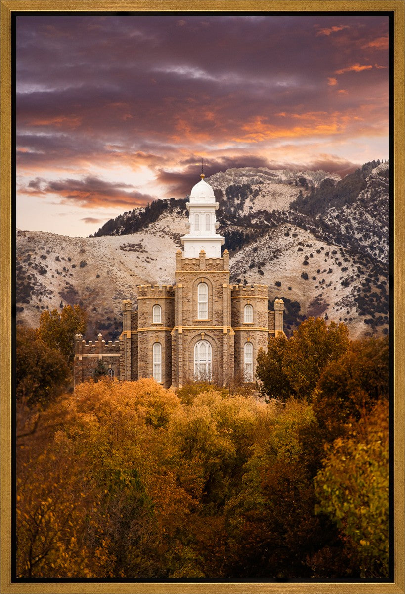 Logan Utah Fall Sunrise
