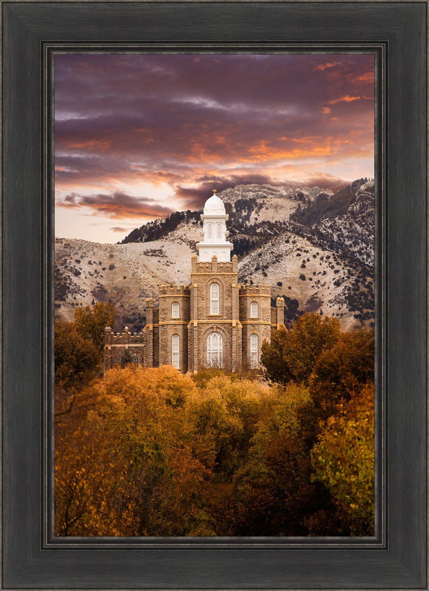 Logan Utah Fall Sunrise