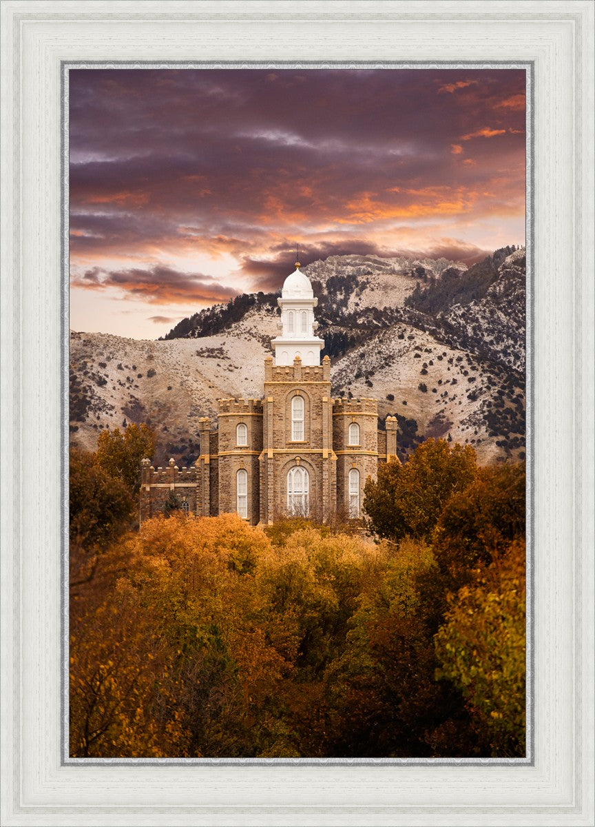 Logan Utah Fall Sunrise