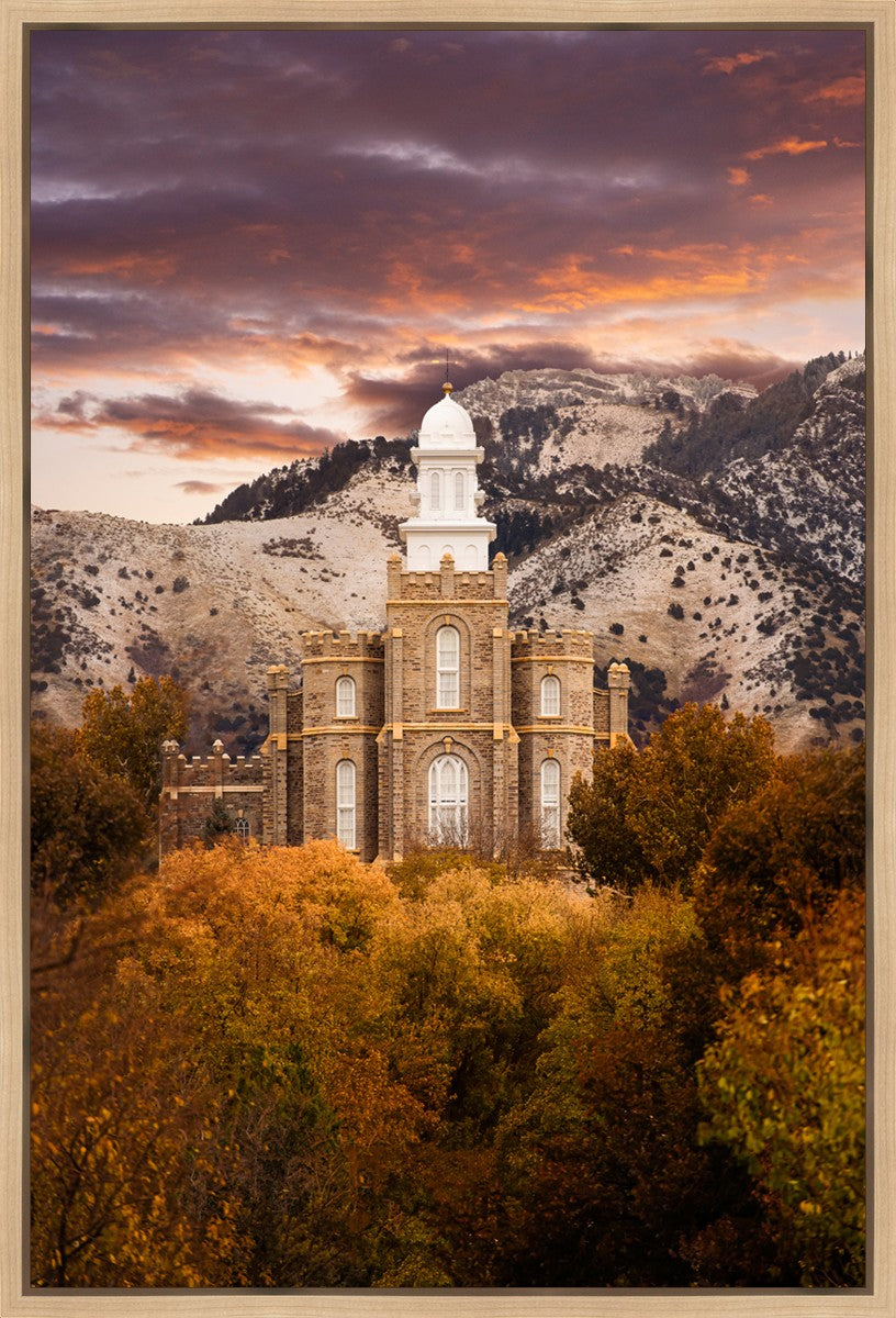 Logan Utah Fall Sunrise