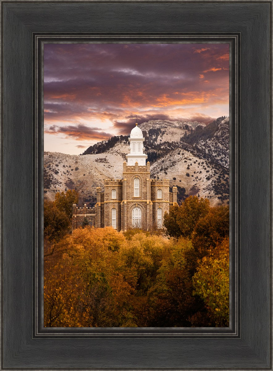 Logan Utah Fall Sunrise