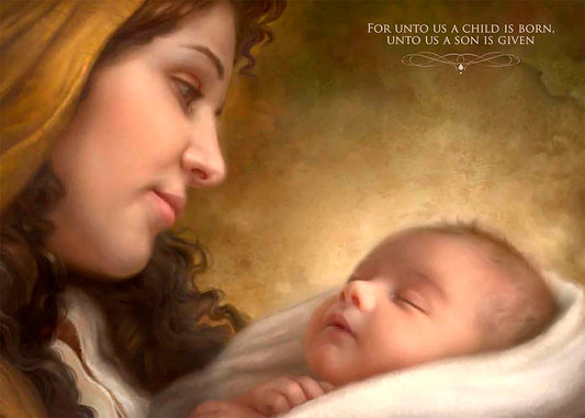 A Son is Given Christmas Cards Pack of 18