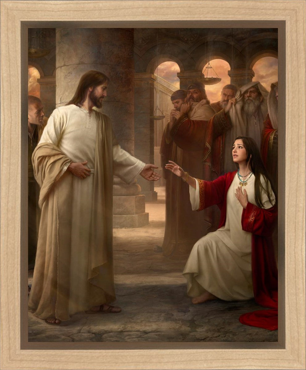 Though Your Sins be as Scarlet Gallery Wrap