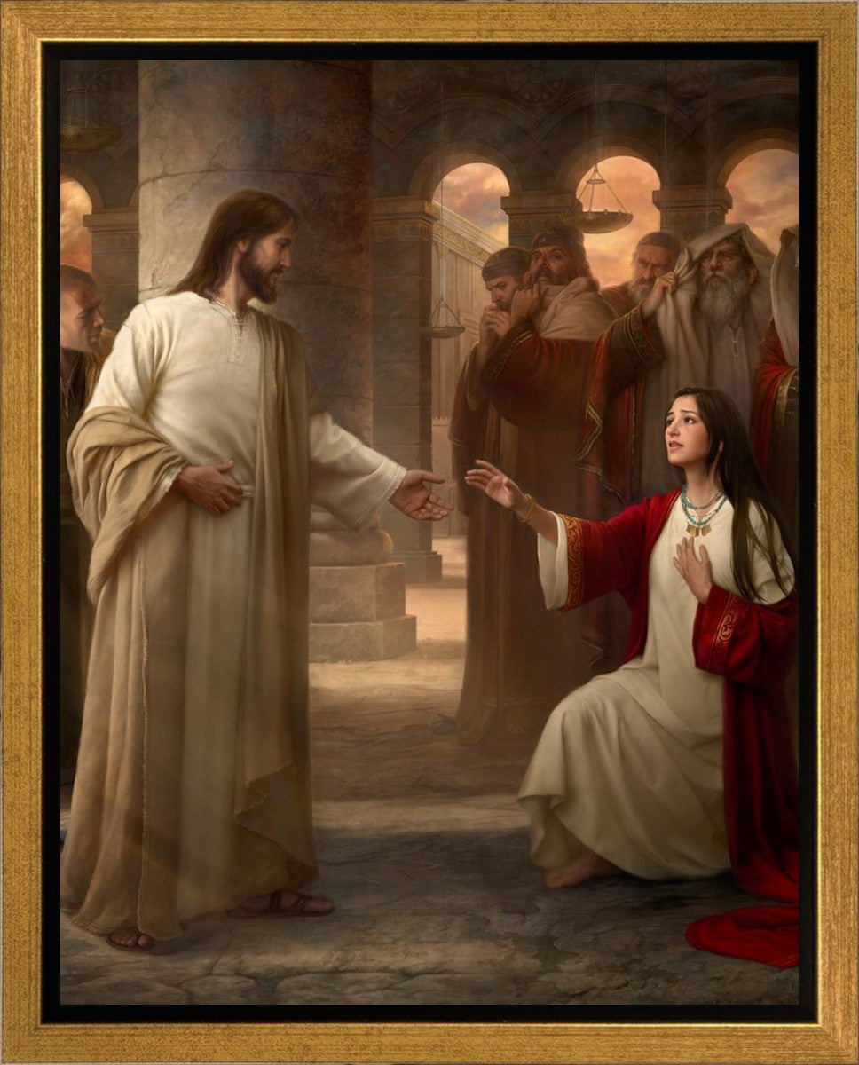 Though Your Sins be as Scarlet Gallery Wrap