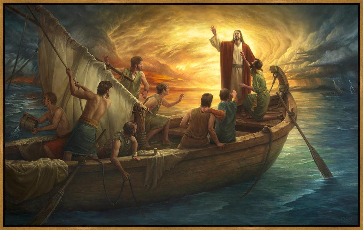 From Fear to Faith Large Wall Art Gallery Wrap