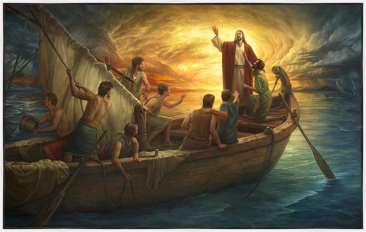 From Fear to Faith Large Wall Art Gallery Wrap