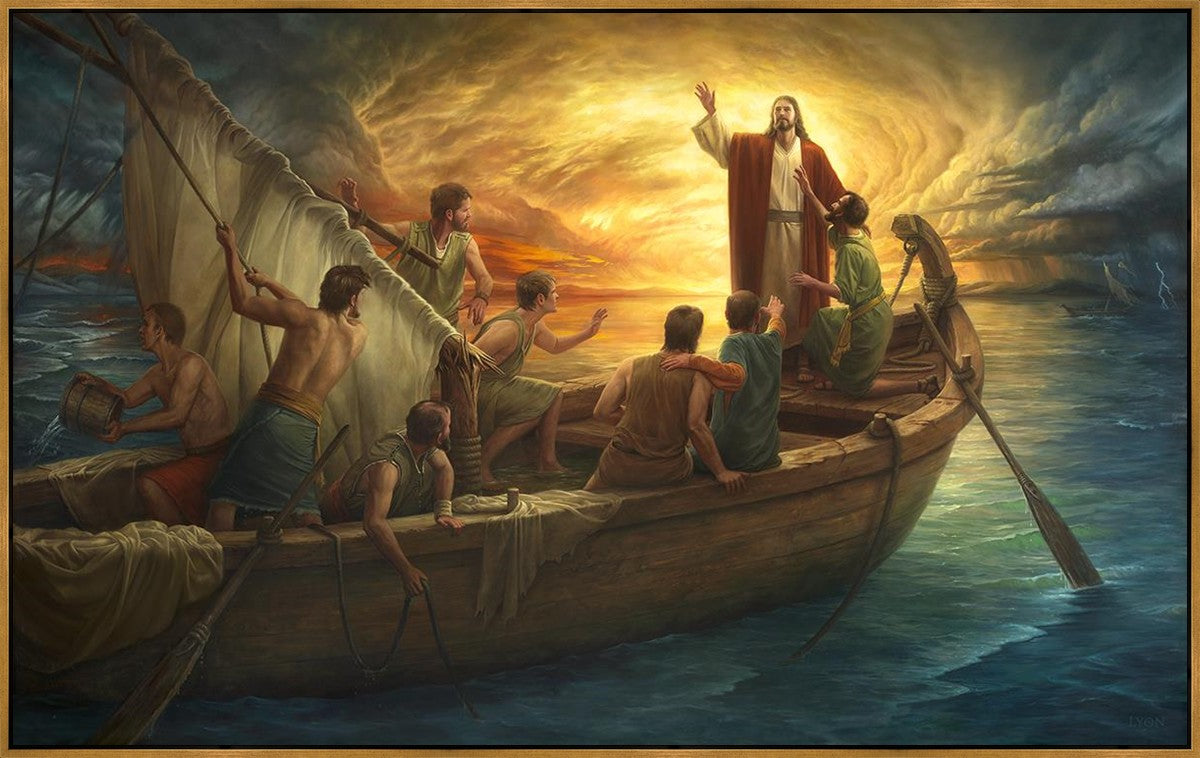 From Fear to Faith Large Wall Art Gallery Wrap