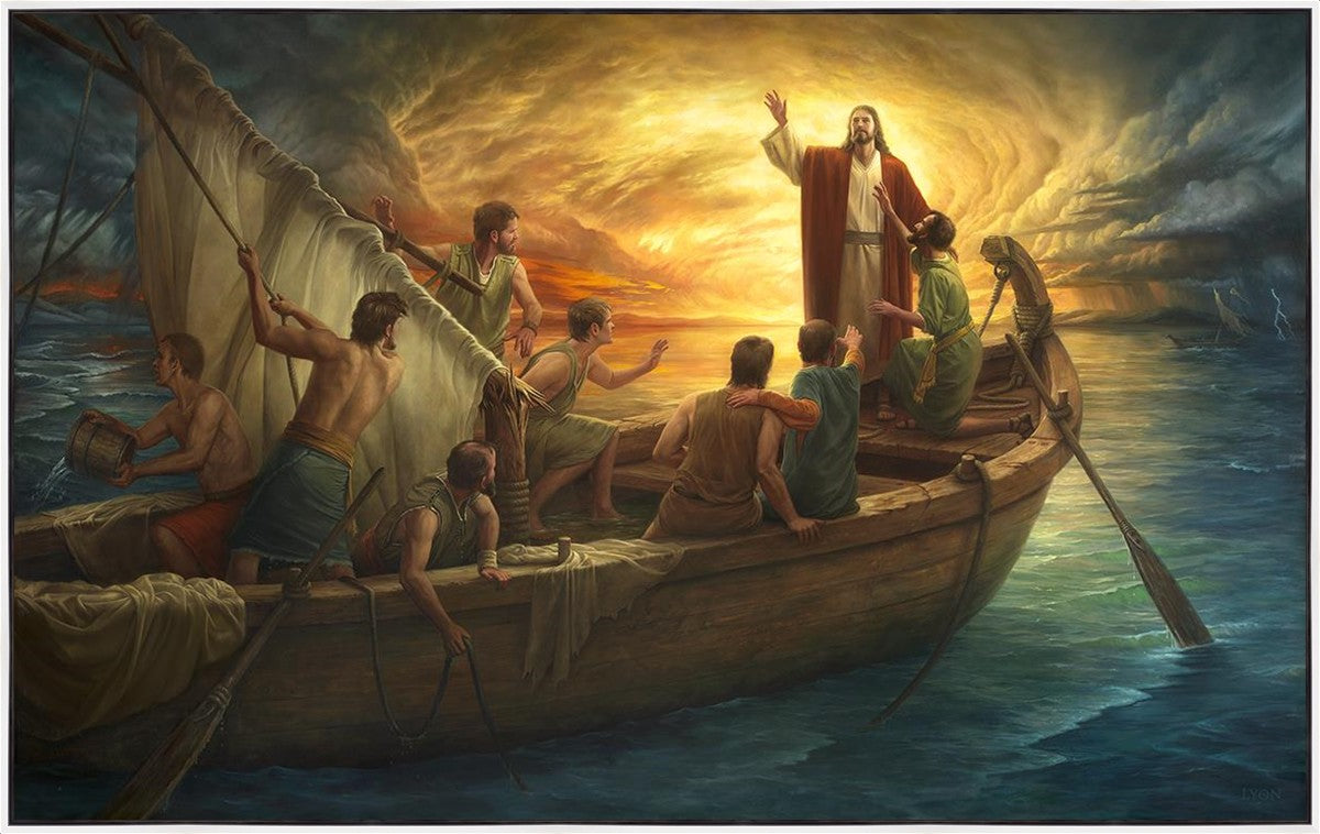 From Fear to Faith Large Wall Art Gallery Wrap