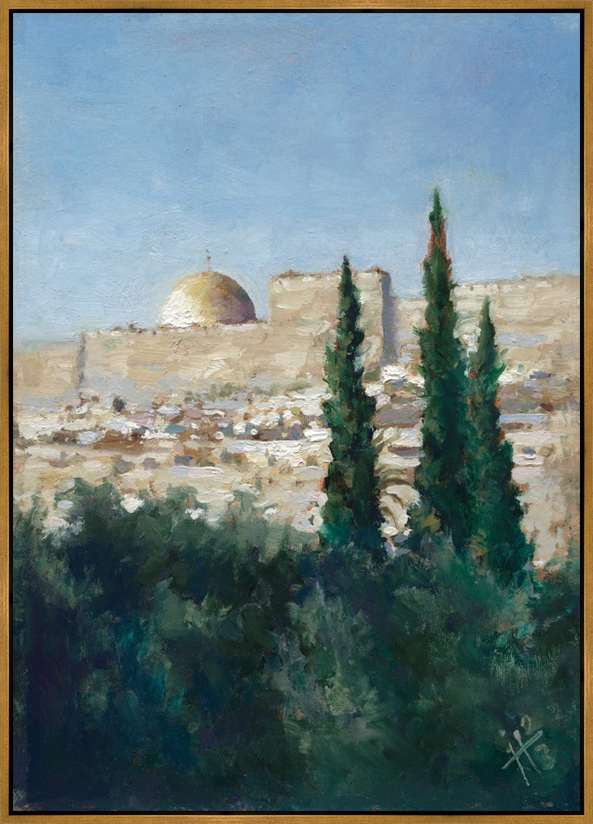 Jerusalem Large Wall Art Gallery Wrap