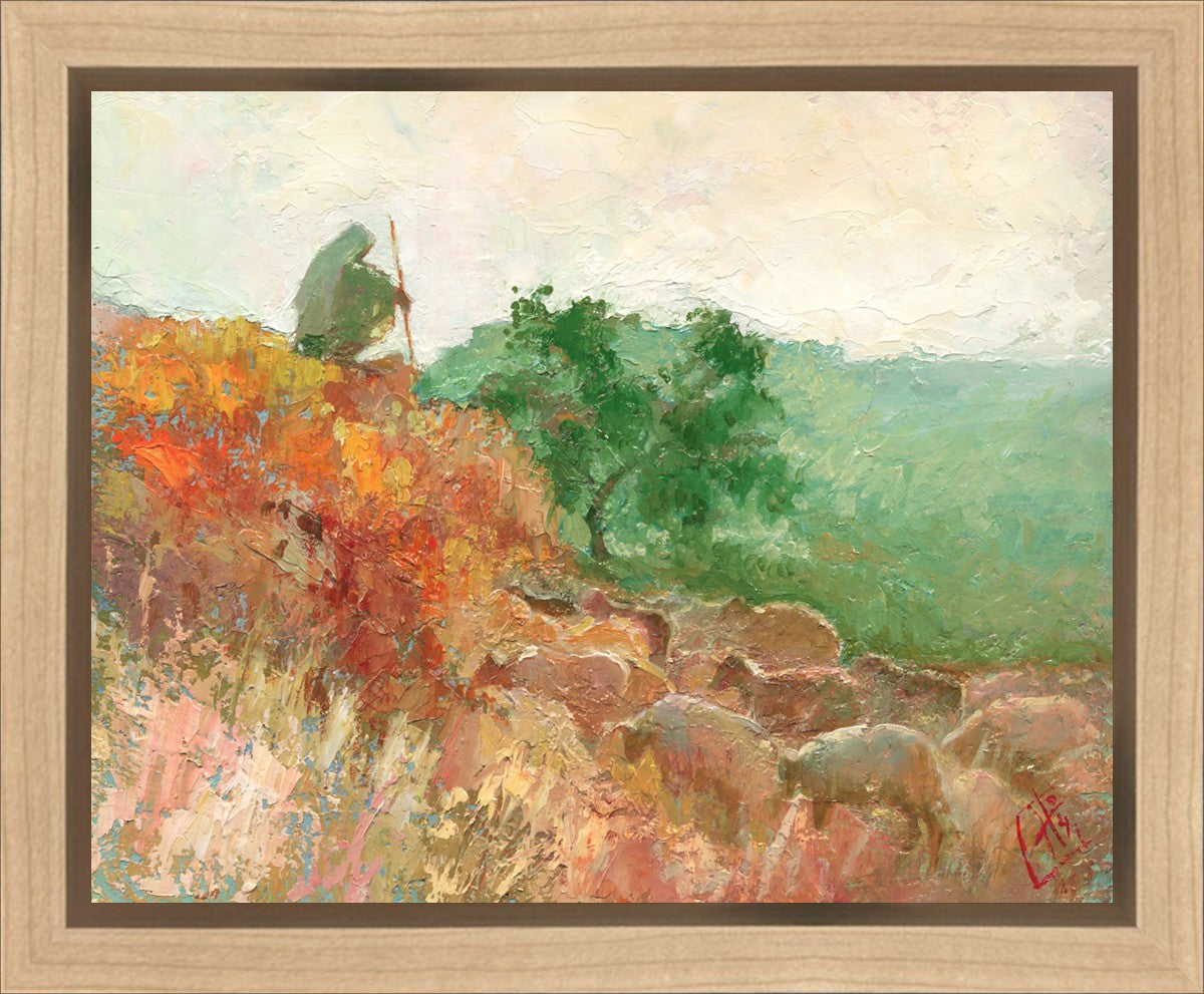 Guarding The Flock Gallery Wrap
