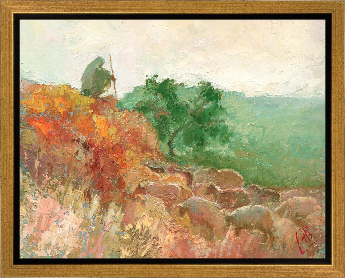 Guarding The Flock Gallery Wrap