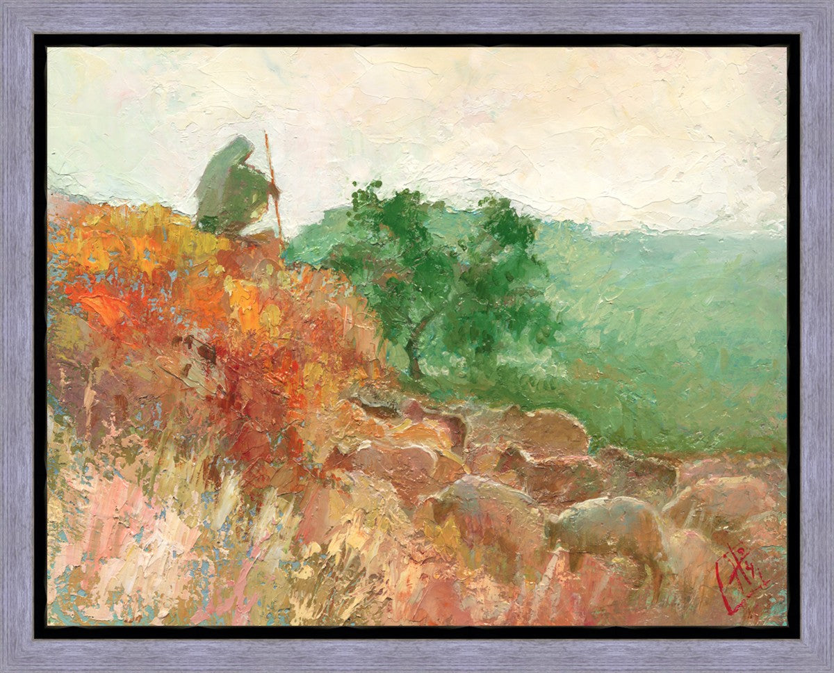 Guarding The Flock Gallery Wrap