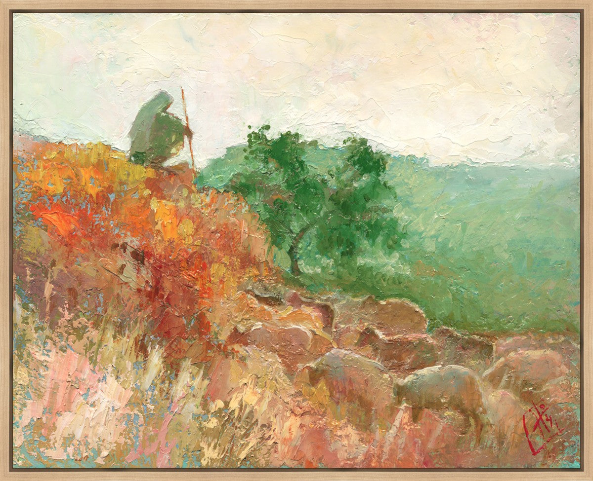 Guarding The Flock Gallery Wrap