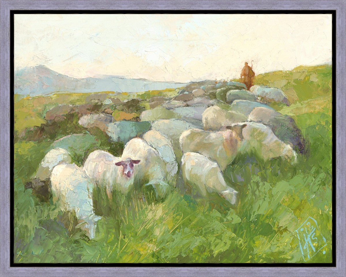 In The Care of The Shepherd Gallery Wrap