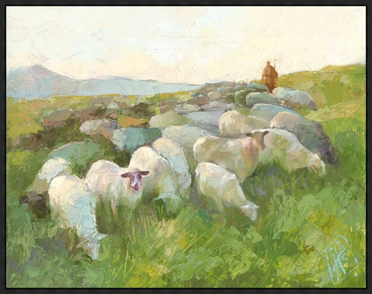 In The Care of The Shepherd Gallery Wrap