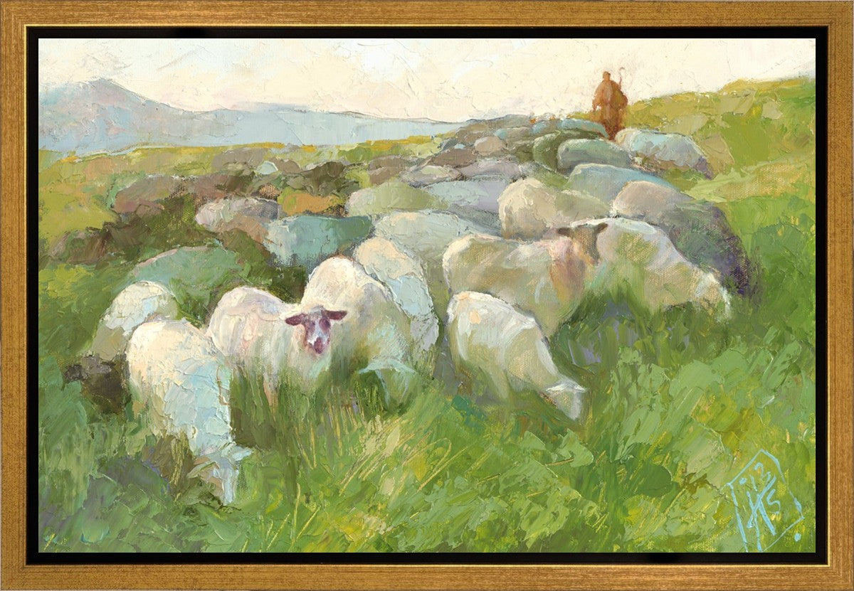 In The Care of The Shepherd Gallery Wrap