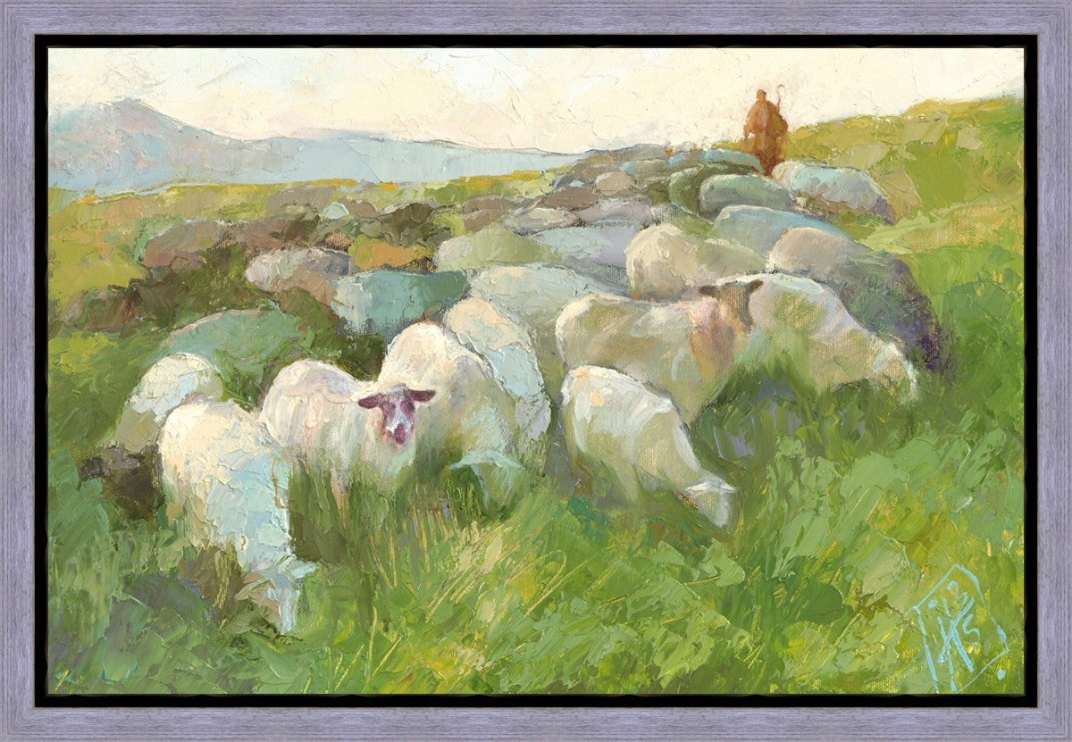 In The Care of The Shepherd Gallery Wrap