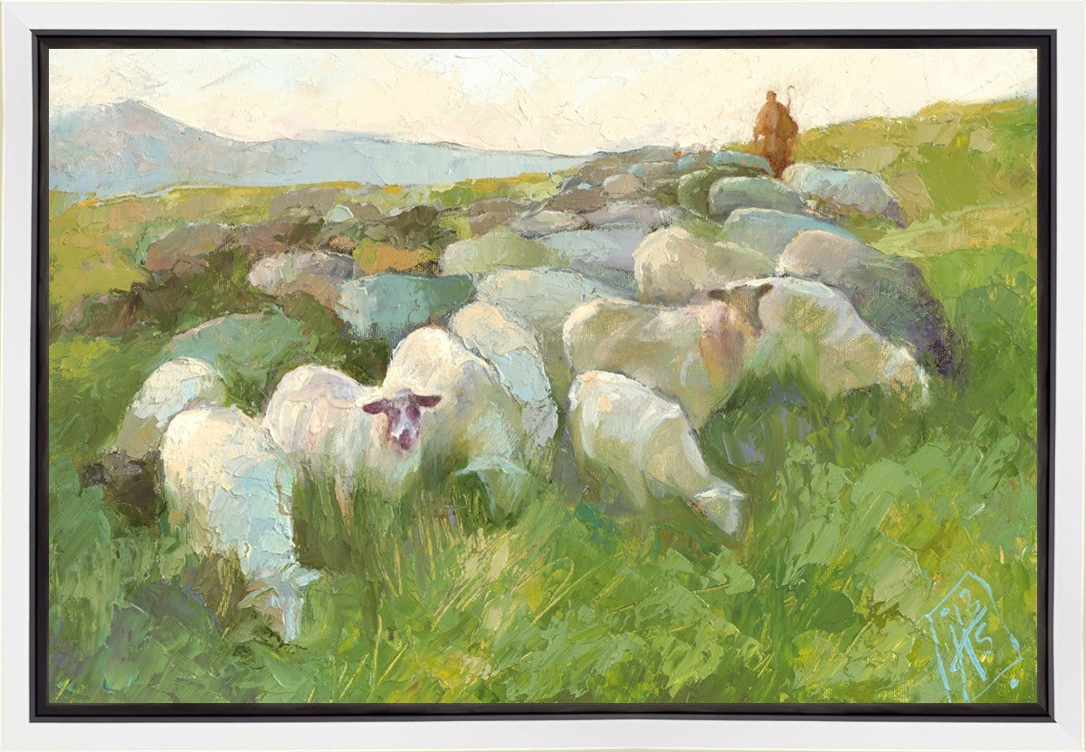 In The Care of The Shepherd Gallery Wrap