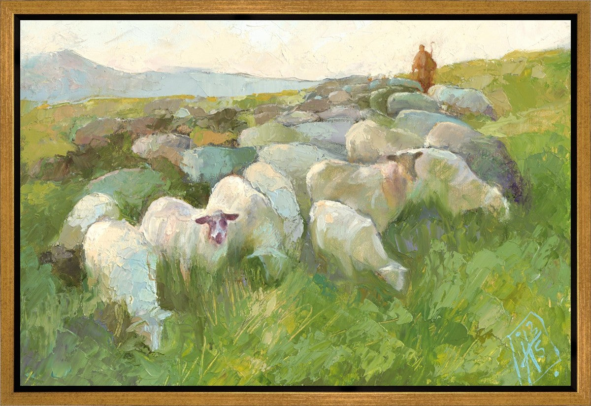 In The Care of The Shepherd Gallery Wrap