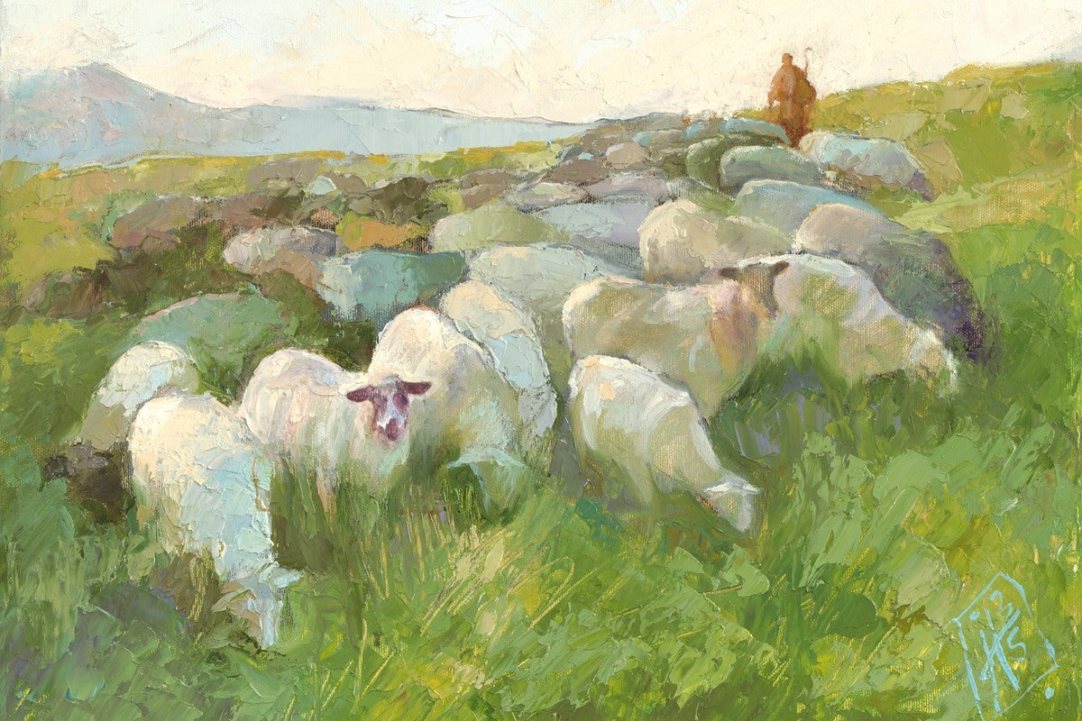 In The Care of The Shepherd Gallery Wrap