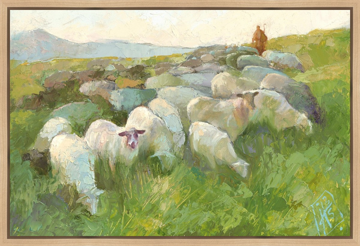 In The Care of The Shepherd Gallery Wrap